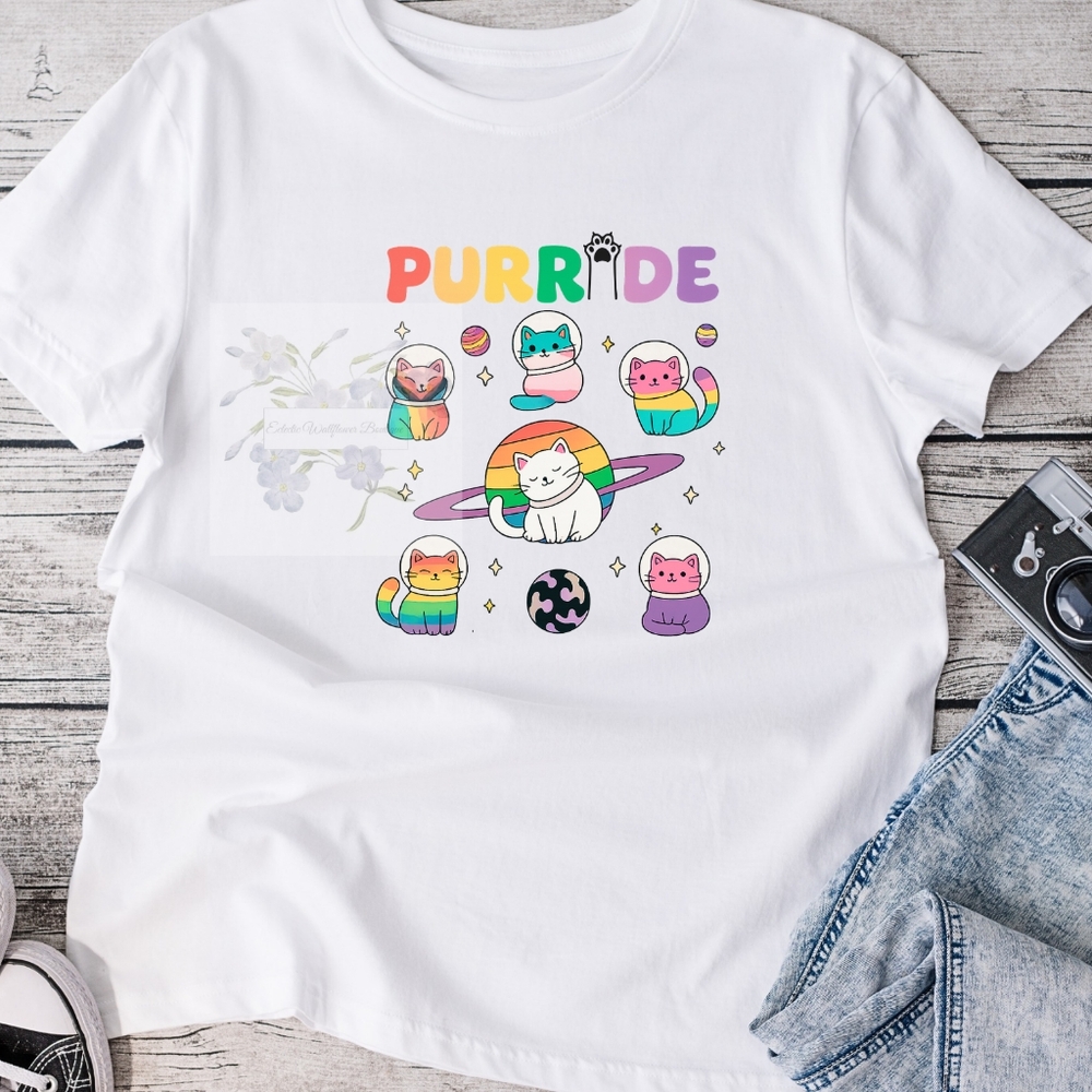 PURRIDE Graphic Tee Shirt